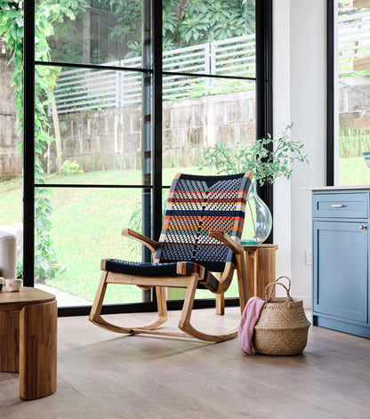 Fabric Rocking Chair