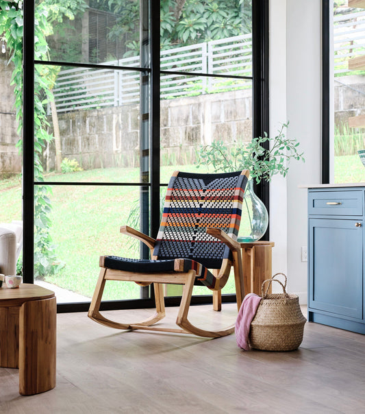 Fabric Rocking Chair