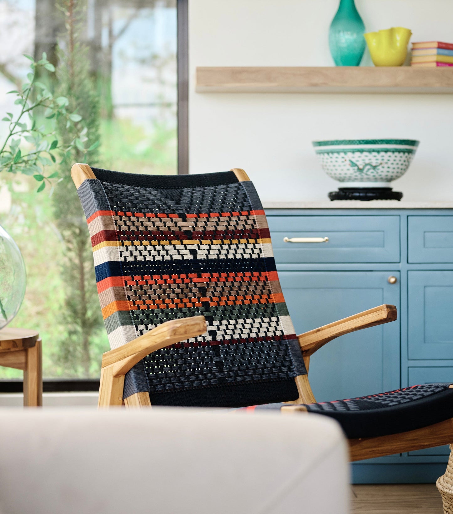 Fabric Rocking Chair