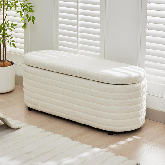 Storage Teddy Ottoman Bench