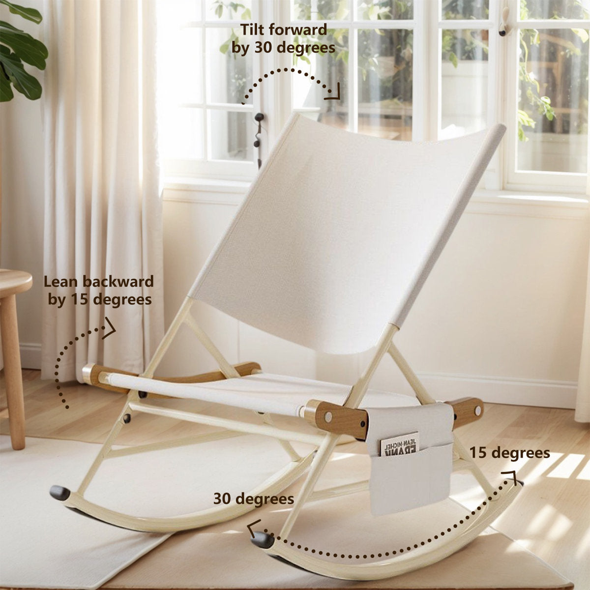 Folding Outdoor Camping Rocking Chair