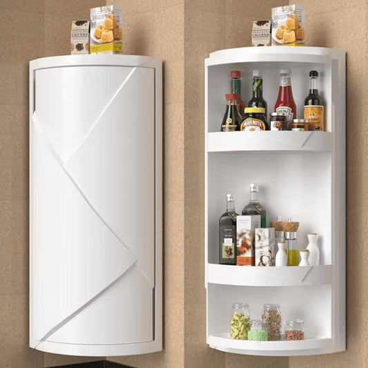 Turntable Corner Wall Storage Organiser